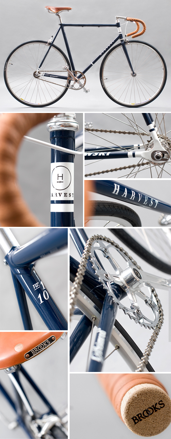 Harvest_Single Speed Racing bike Studio_combi
